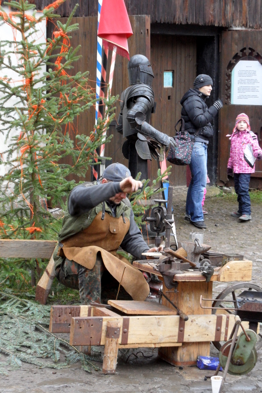 Výroba adventních podkoviček